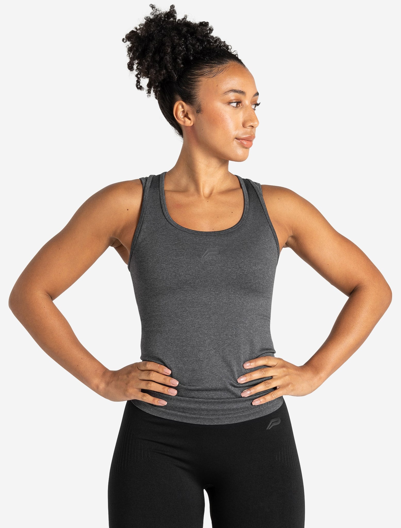 ADAPT 2.0 Seamless Vest - Charcoal Pursue Fitness 1