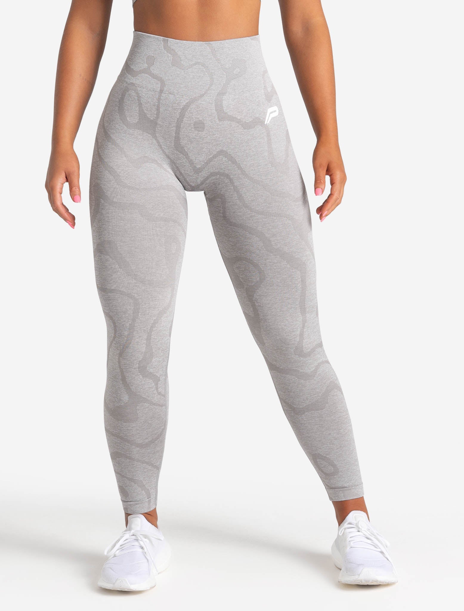 Sustainable Seamless Leggings / Cloud Grey Pursue Fitness 1